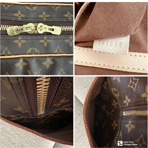 Authentic Louis Vuitton Monogram Carry All Travel Tote Bag - Excellent Condition - Picture 13 of 14